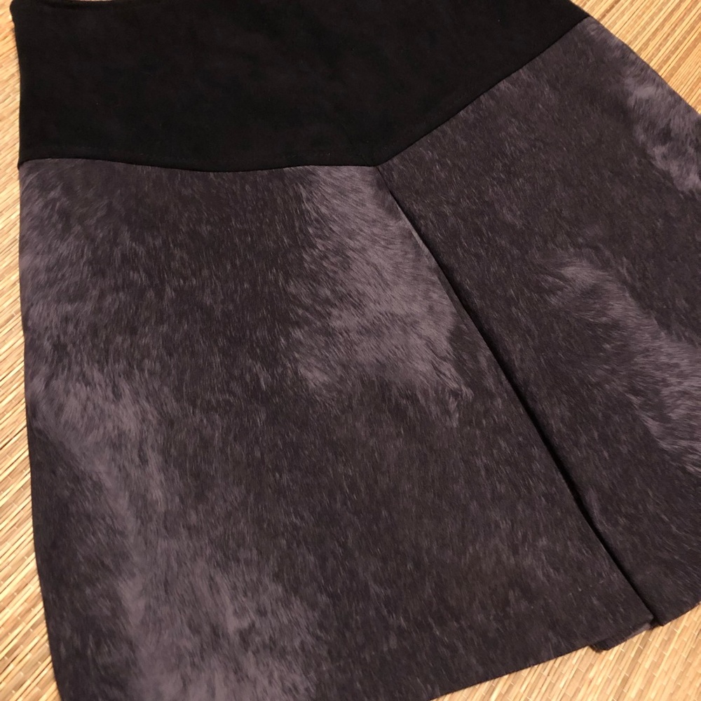 Vintage Velour Mini Skirt Joe Boxer Y2K